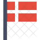 پیش‌نمایش فایل denmark-3 از پک پرچم‌های جهان