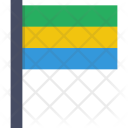 پیش‌نمایش فایل gabon-3 از پک پرچم‌های جهان
