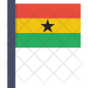 پیش‌نمایش فایل ghana-4 از پک پرچم‌های جهان
