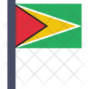 پیش‌نمایش فایل guyana-2 از پک پرچم‌های جهان