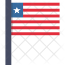پیش‌نمایش فایل liberia-3 از پک پرچم‌های جهان