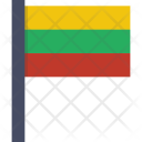 پیش‌نمایش فایل lithuania-2 از پک پرچم‌های جهان