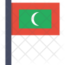 پیش‌نمایش فایل maldives-2 از پک پرچم‌های جهان