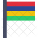 پیش‌نمایش فایل mauritius-4 از پک پرچم‌های جهان