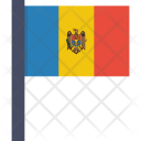 پیش‌نمایش فایل moldova-2 از پک پرچم‌های جهان