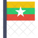 پیش‌نمایش فایل myanmar-2 از پک پرچم‌های جهان