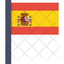 پیش‌نمایش فایل spain-5 از پک پرچم‌های جهان