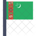 پیش‌نمایش فایل turkmenistan-3 از پک پرچم‌های جهان