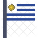 پیش‌نمایش فایل uruguay-4 از پک پرچم‌های جهان
