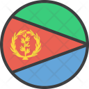 پیش‌نمایش فایل eritrea-8 از پک پرچم‌های جهان