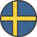 پیش‌نمایش فایل sweden-10 از پک پرچم‌های جهان