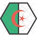 پیش‌نمایش فایل algeria-9 از پک دورخط‌ها پرچم‌های جهان