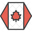پیش‌نمایش فایل canada-9 از پک دورخط‌ها پرچم‌های جهان