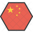 پیش‌نمایش فایل china-12 از پک دورخط‌ها پرچم‌های جهان