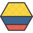 پیش‌نمایش فایل colombia-12 از پک دورخط‌ها پرچم‌های جهان