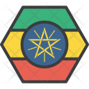 پیش‌نمایش فایل ethiopia-10 از پک دورخط‌ها پرچم‌های جهان
