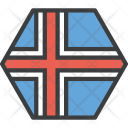 پیش‌نمایش فایل iceland-9 از پک دورخط‌ها پرچم‌های جهان