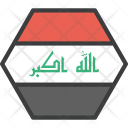 پیش‌نمایش فایل iraq-11 از پک دورخط‌ها پرچم‌های جهان