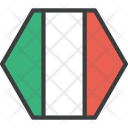 پیش‌نمایش فایل italy-12 از پک دورخط‌ها پرچم‌های جهان