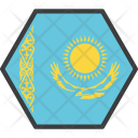 پیش‌نمایش فایل kazakh-5 از پک دورخط‌ها پرچم‌های جهان