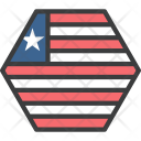 پیش‌نمایش فایل liberia-9 از پک دورخط‌ها پرچم‌های جهان