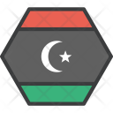 پیش‌نمایش فایل libya-10 از پک دورخط‌ها پرچم‌های جهان