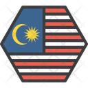 پیش‌نمایش فایل malaysia-9 از پک دورخط‌ها پرچم‌های جهان