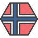 پیش‌نمایش فایل norway-11 از پک دورخط‌ها پرچم‌های جهان