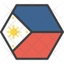 پیش‌نمایش فایل philippines-12 از پک دورخط‌ها پرچم‌های جهان