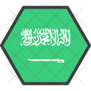 پیش‌نمایش فایل saudi-9 از پک دورخط‌ها پرچم‌های جهان