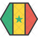 پیش‌نمایش فایل senegal-9 از پک دورخط‌ها پرچم‌های جهان