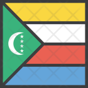 پیش‌نمایش فایل comoros-10 از پک دورخط‌ها پرچم‌های جهان