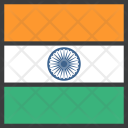 پیش‌نمایش فایل india-11 از پک دورخط‌ها پرچم‌های جهان