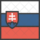 پیش‌نمایش فایل slovakian-6 از پک دورخط‌ها پرچم‌های جهان