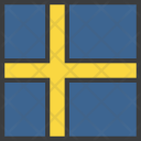 پیش‌نمایش فایل sweden-12 از پک دورخط‌ها پرچم‌های جهان