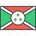 پیش‌نمایش فایل burundi-11 از پک دورخط‌ها پرچم‌های جهان