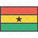 پیش‌نمایش فایل ghana-12 از پک دورخط‌ها پرچم‌های جهان