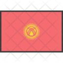 پیش‌نمایش فایل kyrgyzstan-10 از پک دورخط‌ها پرچم‌های جهان