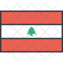 پیش‌نمایش فایل lebanon-13 از پک دورخط‌ها پرچم‌های جهان