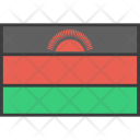 پیش‌نمایش فایل malawi-11 از پک دورخط‌ها پرچم‌های جهان