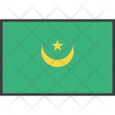 پیش‌نمایش فایل mauritania-11 از پک دورخط‌ها پرچم‌های جهان
