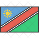 پیش‌نمایش فایل namibia-12 از پک دورخط‌ها پرچم‌های جهان