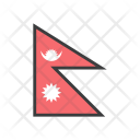 پیش‌نمایش فایل nepal-13 از پک دورخط‌ها پرچم‌های جهان