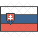 پیش‌نمایش فایل slovakian-7 از پک دورخط‌ها پرچم‌های جهان