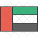 پیش‌نمایش فایل uae-12 از پک دورخط‌ها پرچم‌های جهان