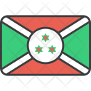 پیش‌نمایش فایل burundi-12 از پک دورخط‌ها پرچم‌های جهان