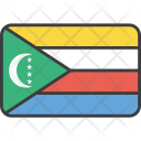 پیش‌نمایش فایل comoros-12 از پک دورخط‌ها پرچم‌های جهان