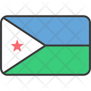پیش‌نمایش فایل djibouti-12 از پک دورخط‌ها پرچم‌های جهان
