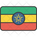 پیش‌نمایش فایل ethiopia-13 از پک دورخط‌ها پرچم‌های جهان