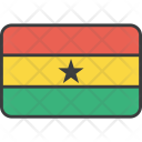 پیش‌نمایش فایل ghana-13 از پک دورخط‌ها پرچم‌های جهان